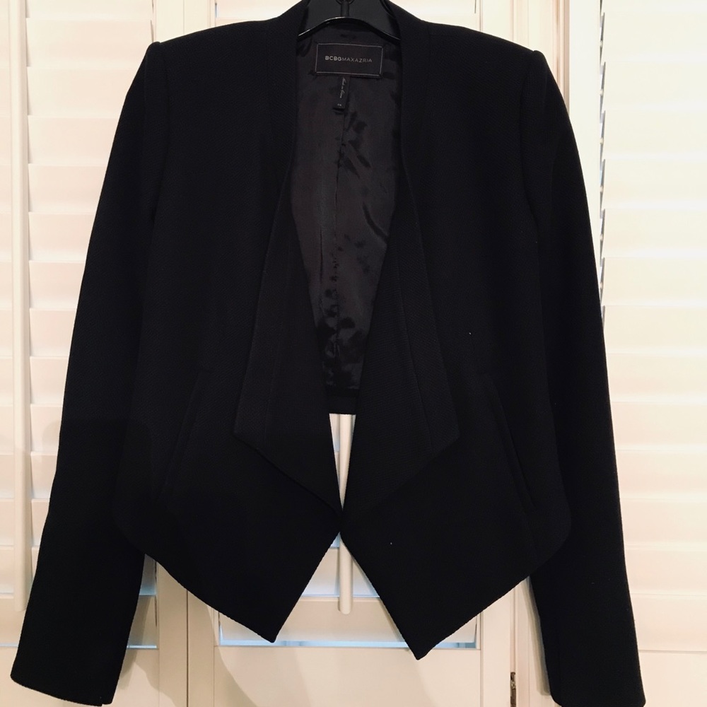 BCBG black blazer
